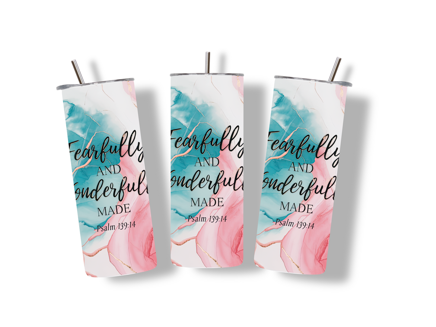 Fearfully And Wonderfully Made 20 oz Tumbler