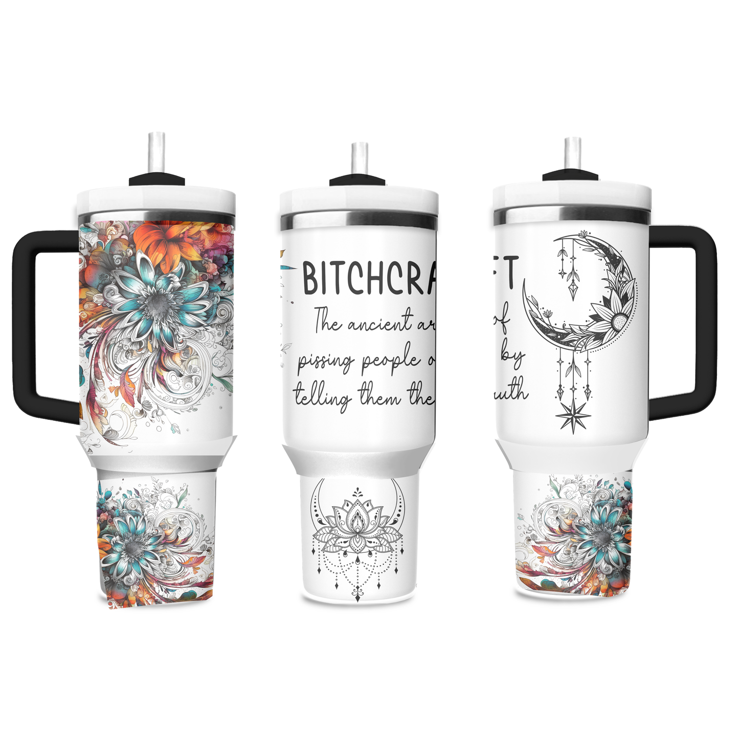 Bitchcraft 40oz Quencher Tumbler
