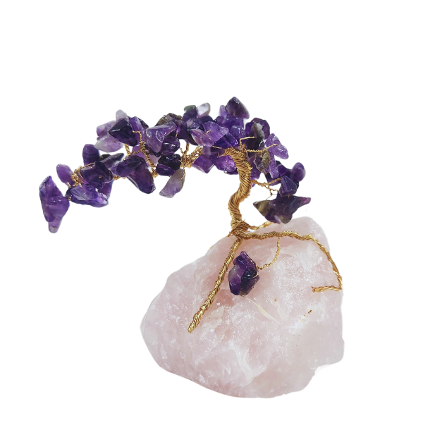 Amethyst Gem Tree - Symbol of Peace and Spiritual Balance