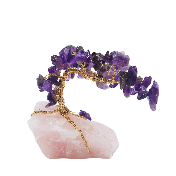 Amethyst Gem Tree - Symbol of Peace and Spiritual Balance