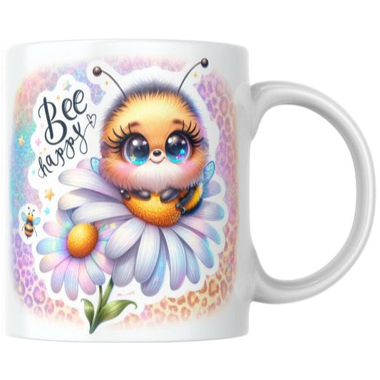 Bee Happy Coffee Mug B