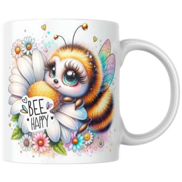 Bee Happy Coffee Mug