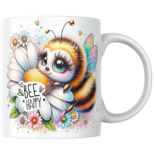 Bee Happy Coffee Mug