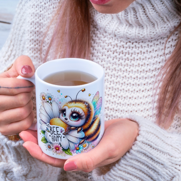 Bee Happy Coffee Mug