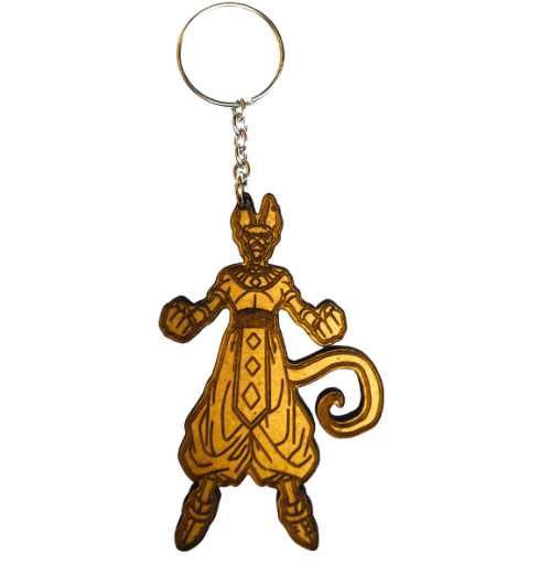 Beerus Dragon Ball Z Themed Keyring