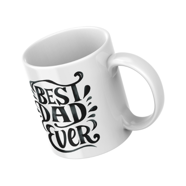 Best Dad Ever Coffee Cup and Coaster Set