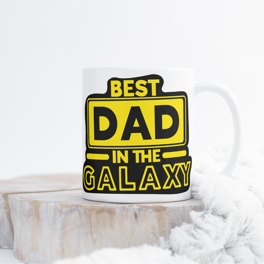 Best Dad in the Galaxy Mug