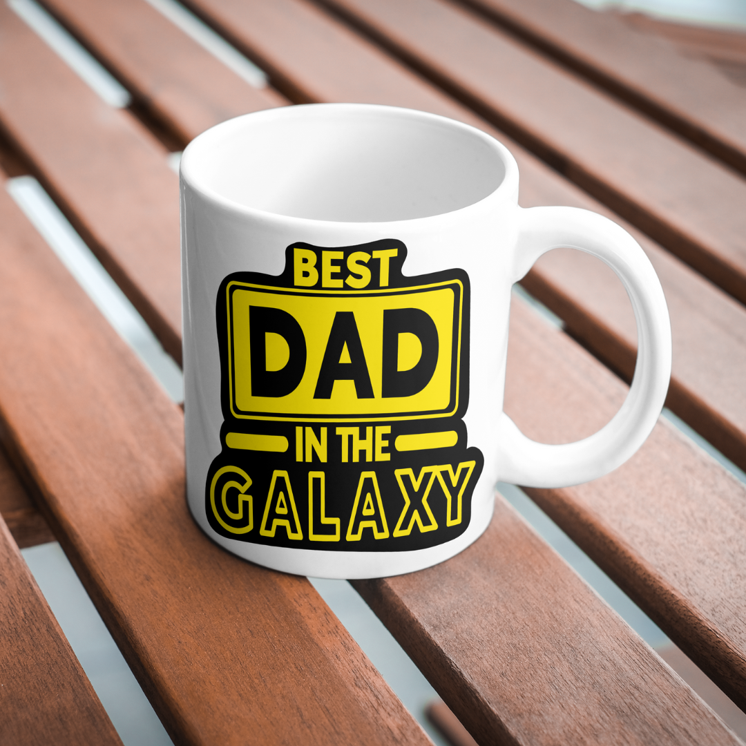Best Dad in the Galaxy Mug
