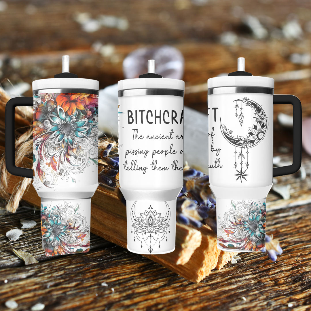 Bitchcraft 40oz Quencher Tumbler