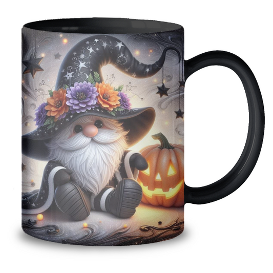 Black Gnome Coffee Mug