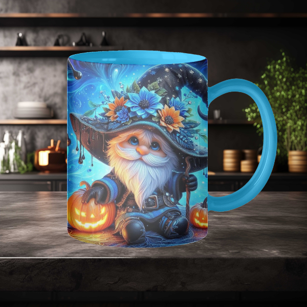 Blue Gnome Coffee Mug