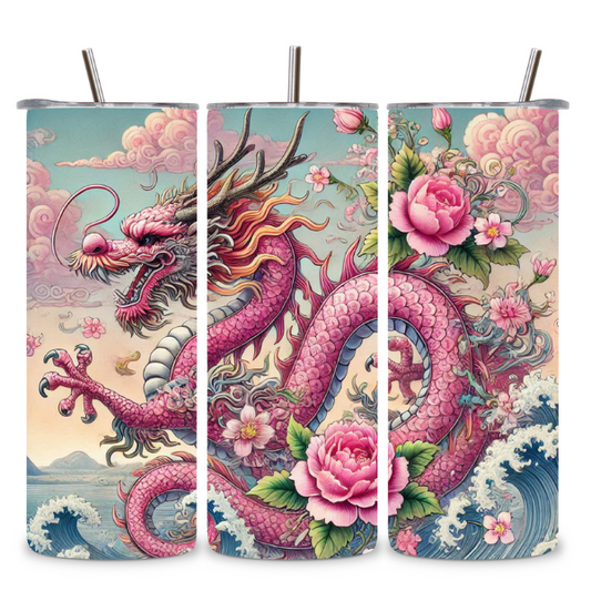 Blush Serpent Rose Tumbler
