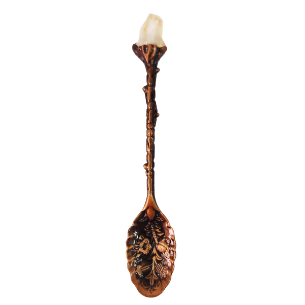 Bronze Crystal Altar Spoon