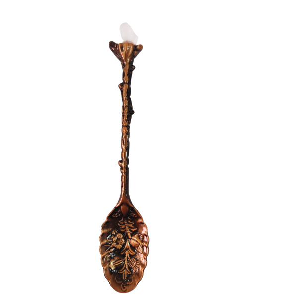 Bronze Crystal Altar Spoon