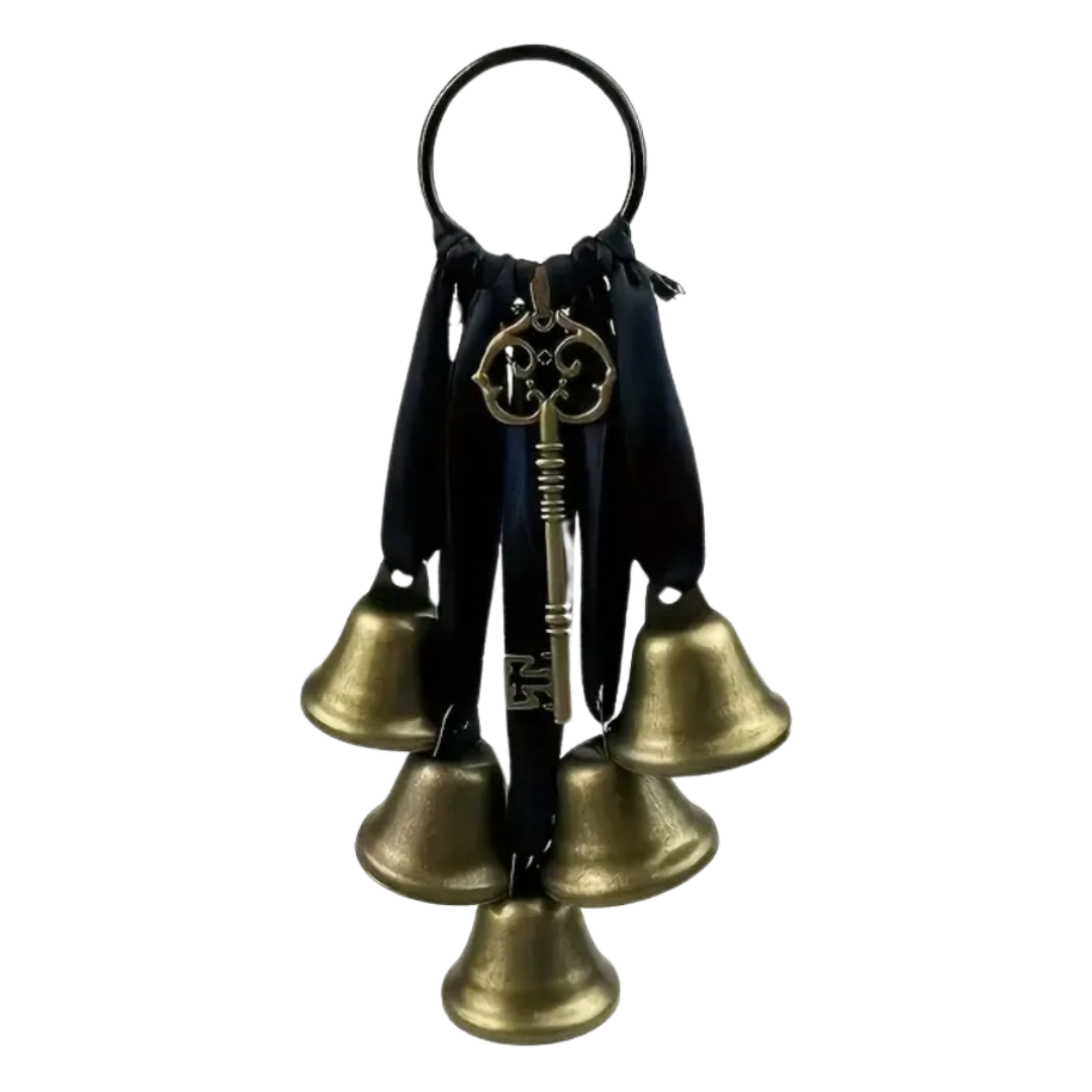 Bronze Witch’s Bells Protection Charm