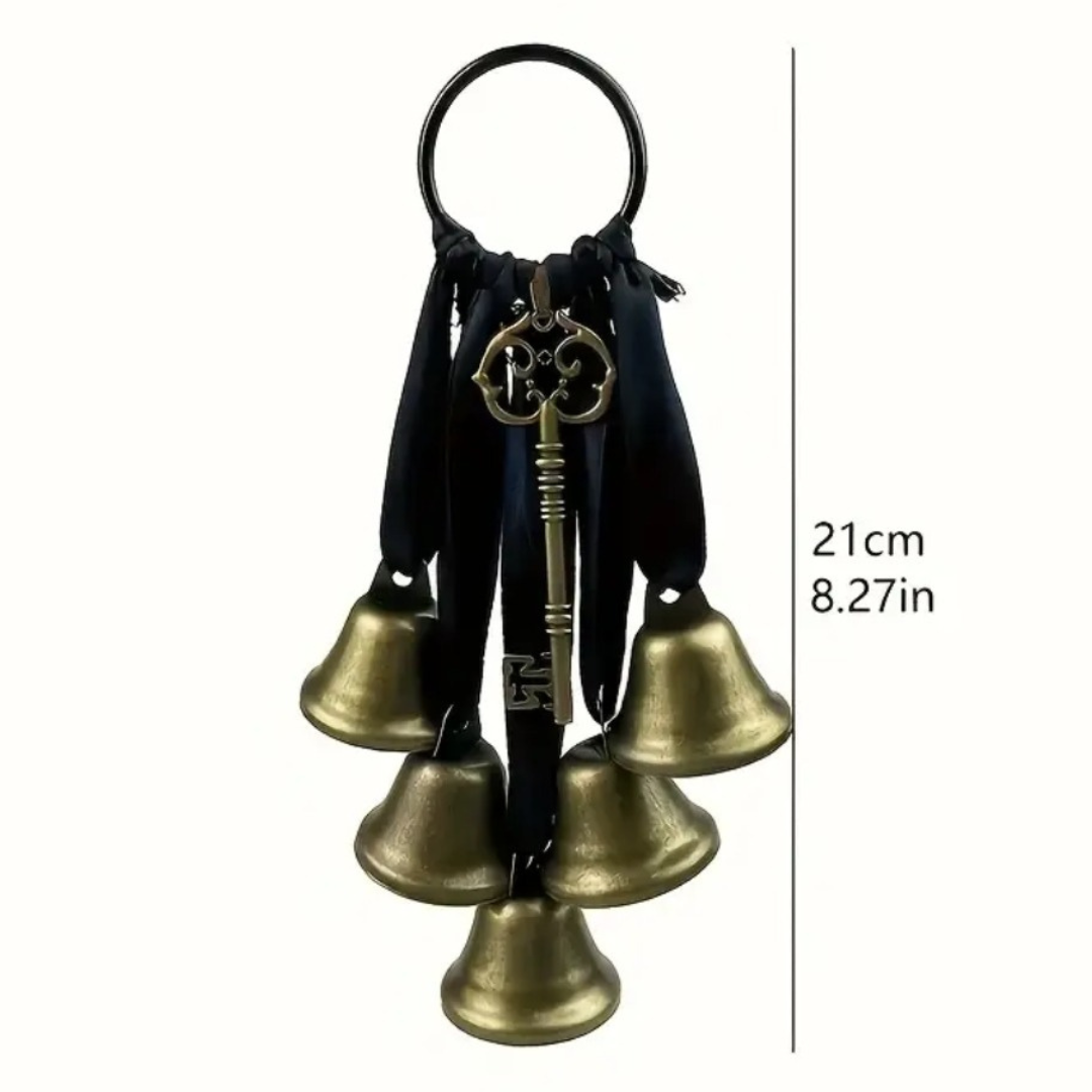 Bronze Witch’s Bells Protection Charm