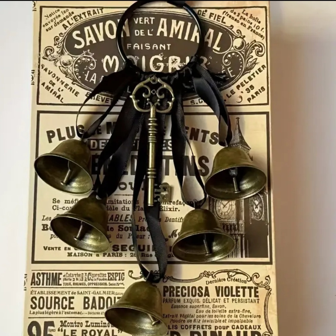 Bronze Witch’s Bells Protection Charm