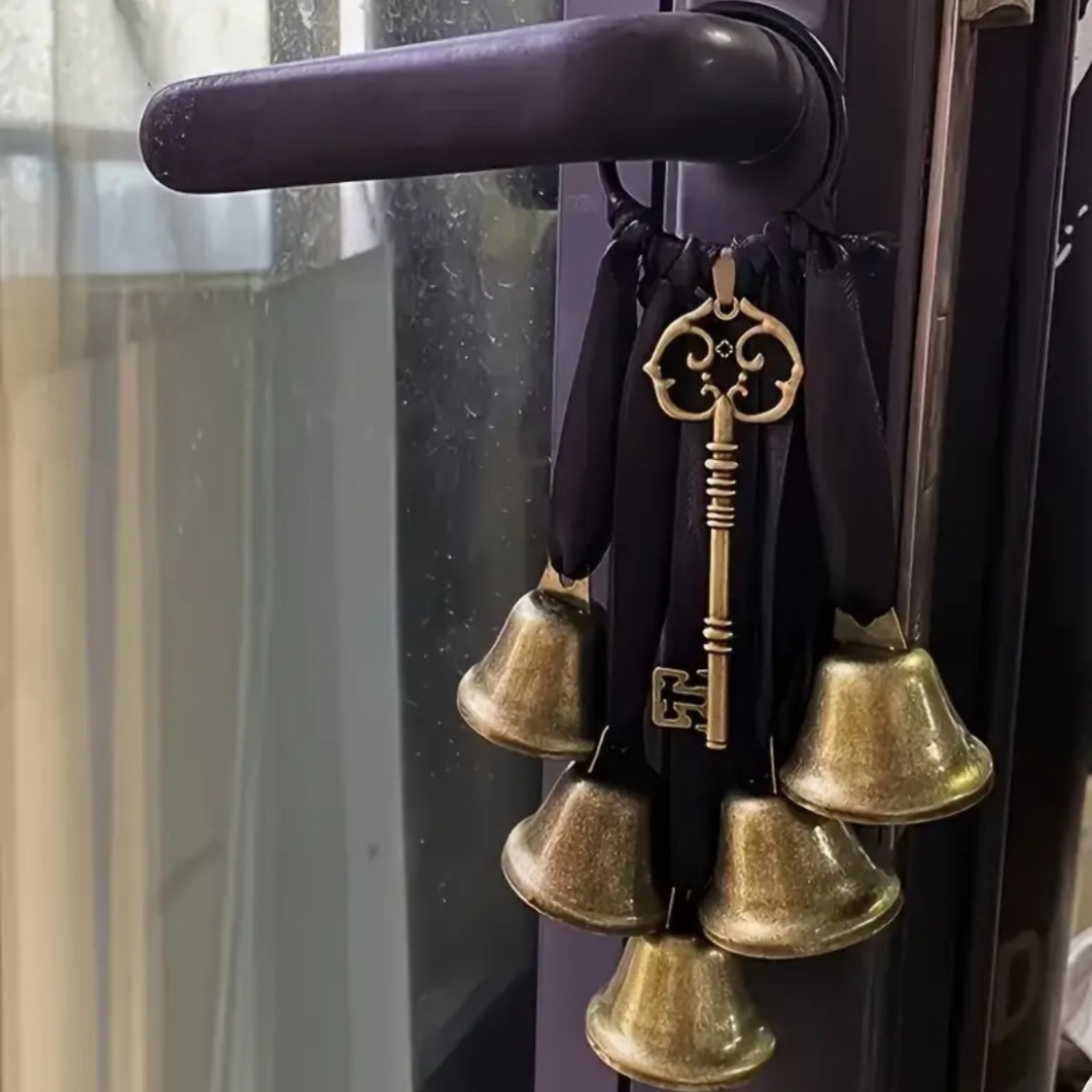 Bronze Witch’s Bells Protection Charm