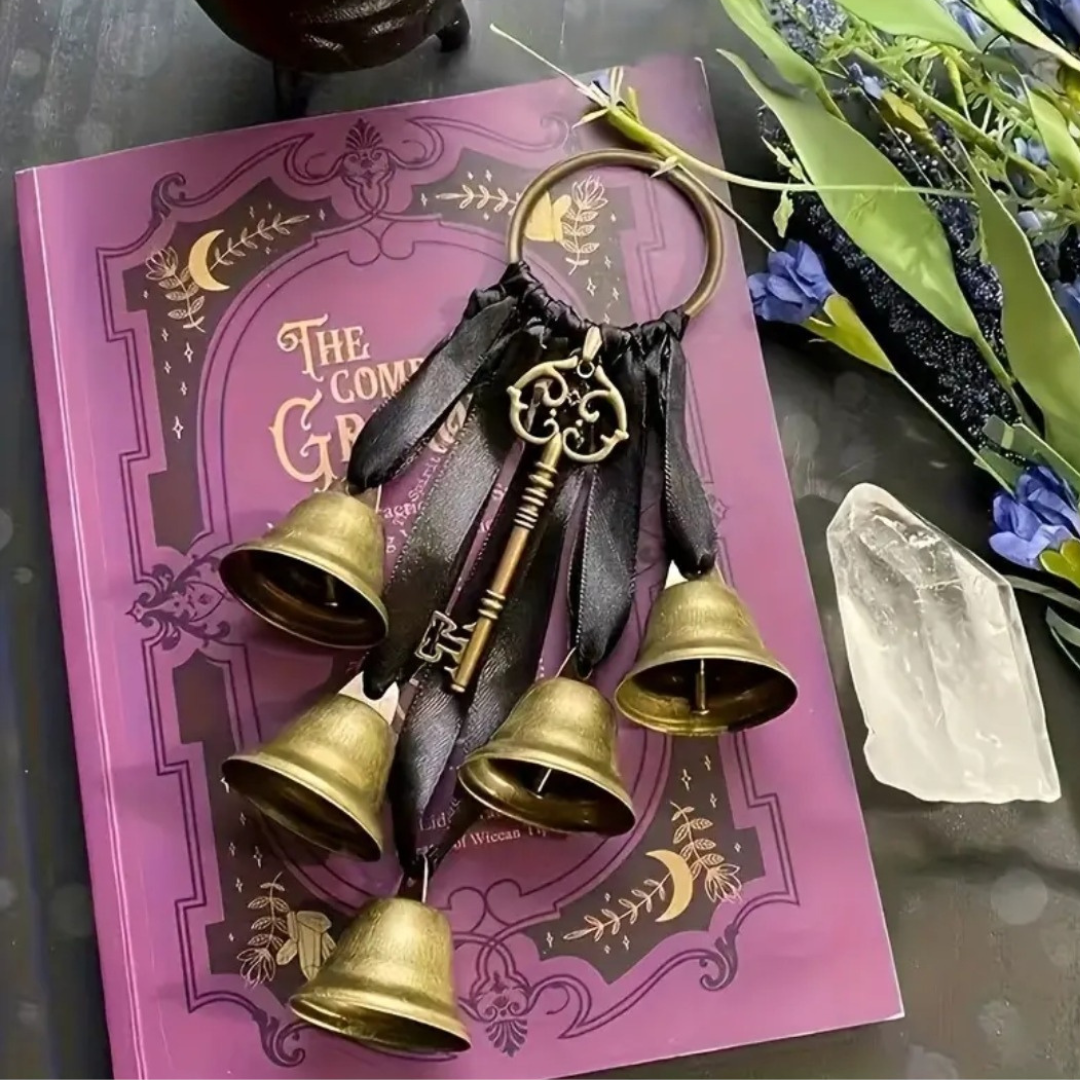 Bronze Witch’s Bells Protection Charm