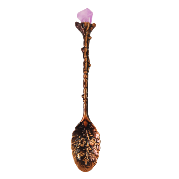 Bronze Crystal Altar Spoon