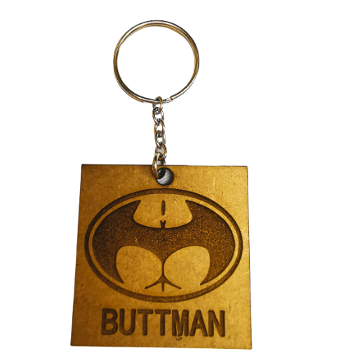 Buttman Themed Keyring