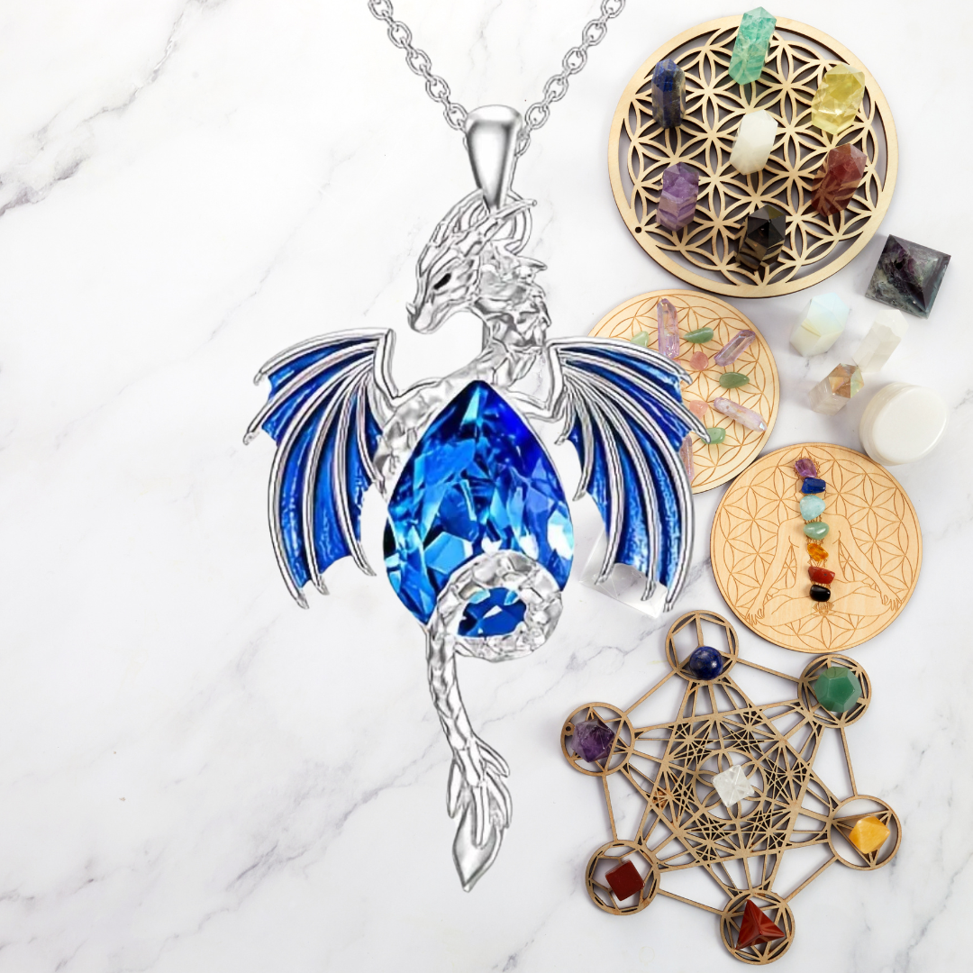 Celestial Dragon Pendant Necklace