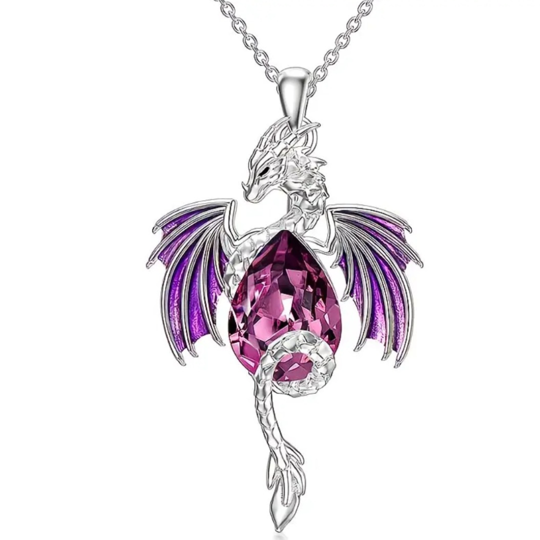 Celestial Dragon Pendant Necklace