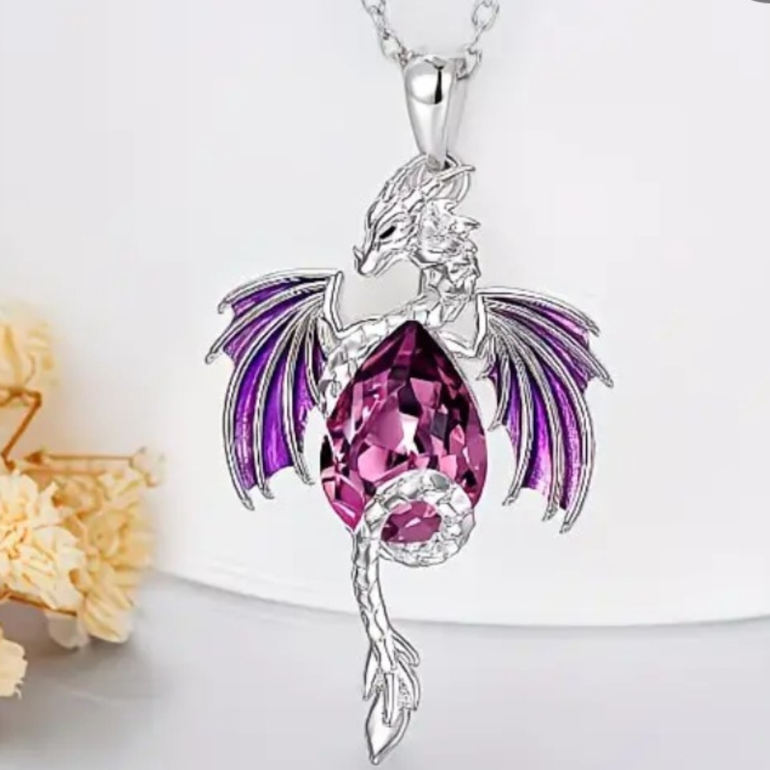 Celestial Dragon Pendant Necklace