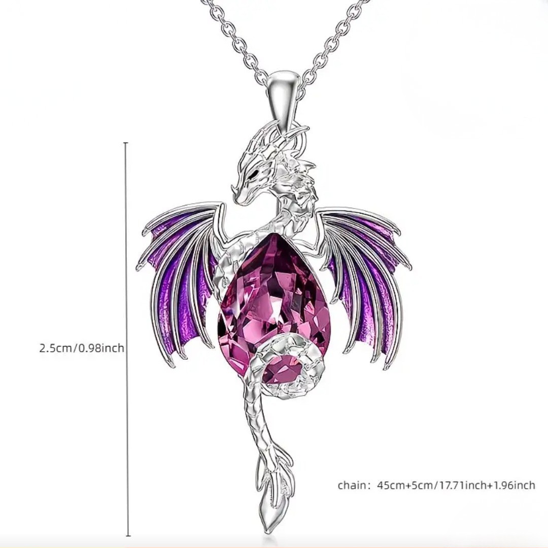 Celestial Dragon Pendant Necklace