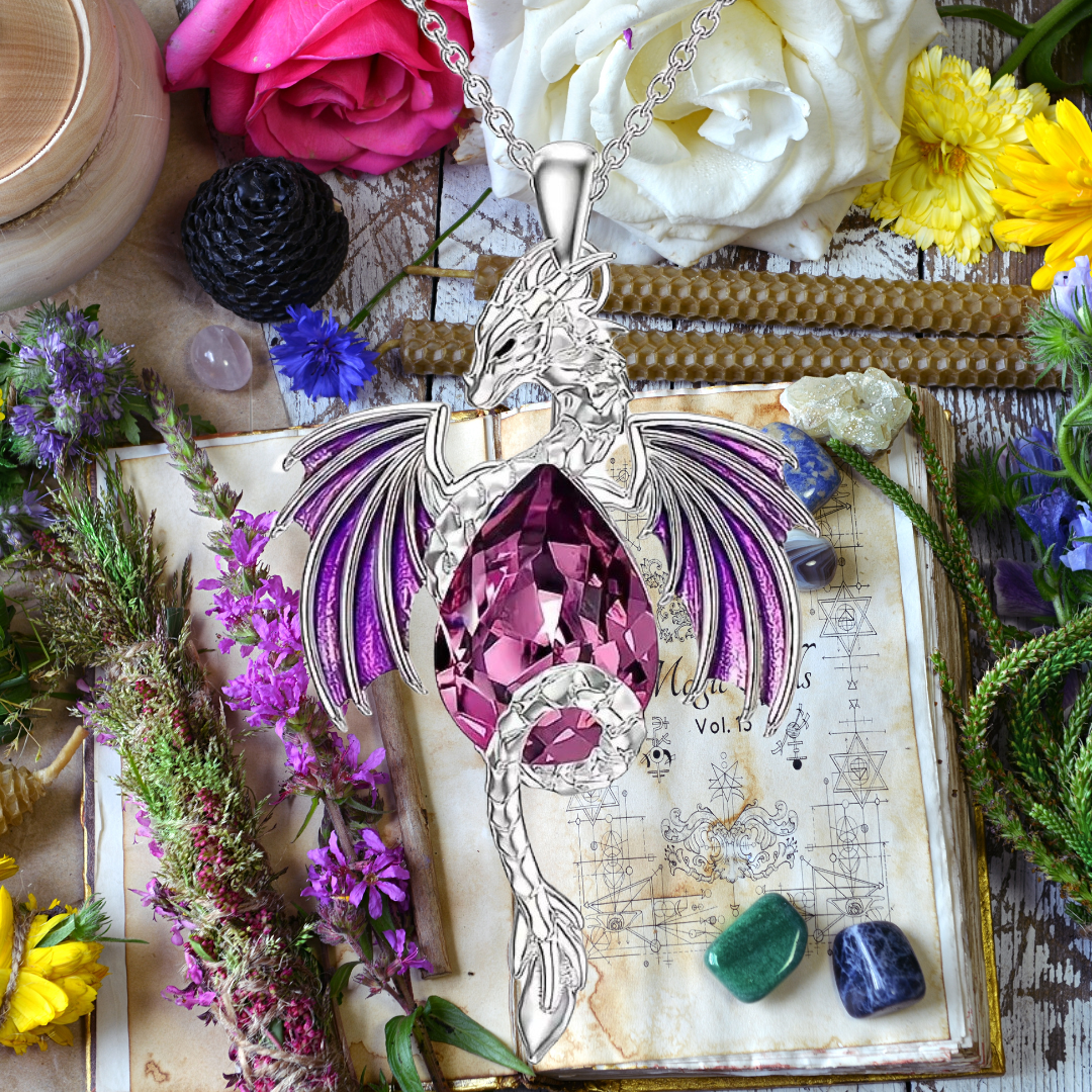 Celestial Dragon Pendant Necklace
