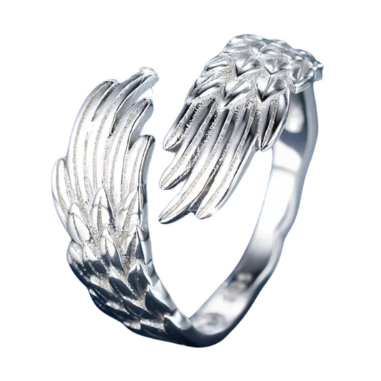 Celestial Guardian Angel Wing Ring