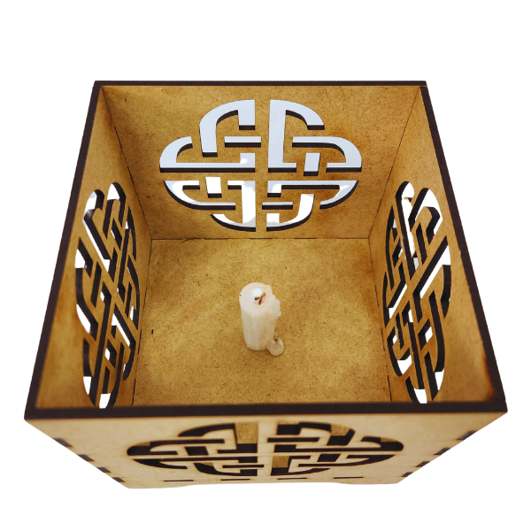 Celtic Knot Candle Holder