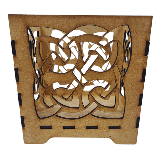 Celtic Quaternary Candle Holder