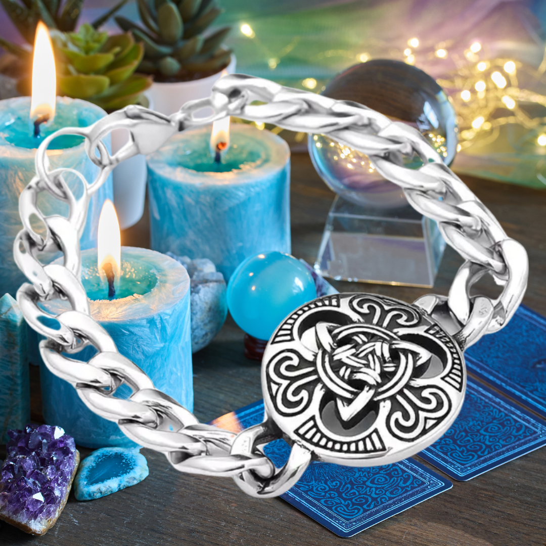 Celtic Trinity Shield Bracelet