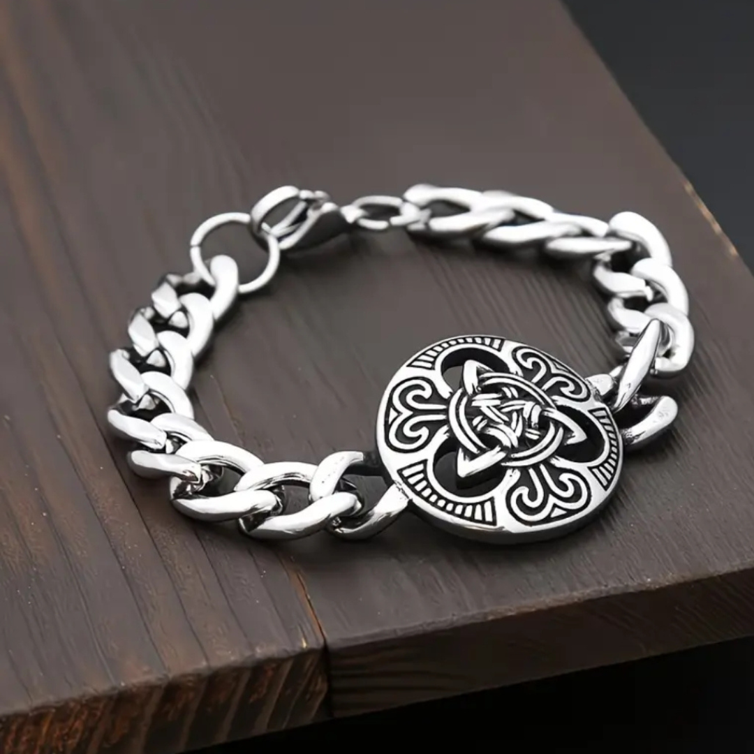Celtic Trinity Shield Bracelet