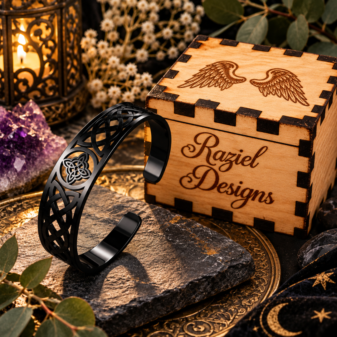 Witches Knot Cuff Bracelet