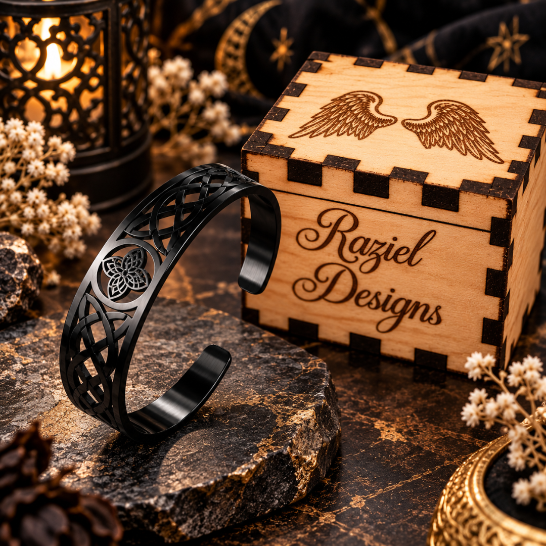 Witches Knot Cuff Bracelet