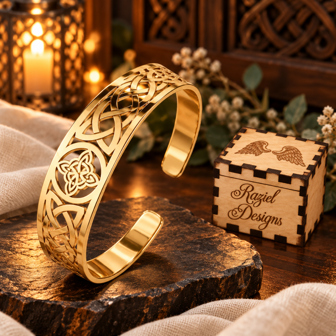 Witches Knot Cuff Bracelet