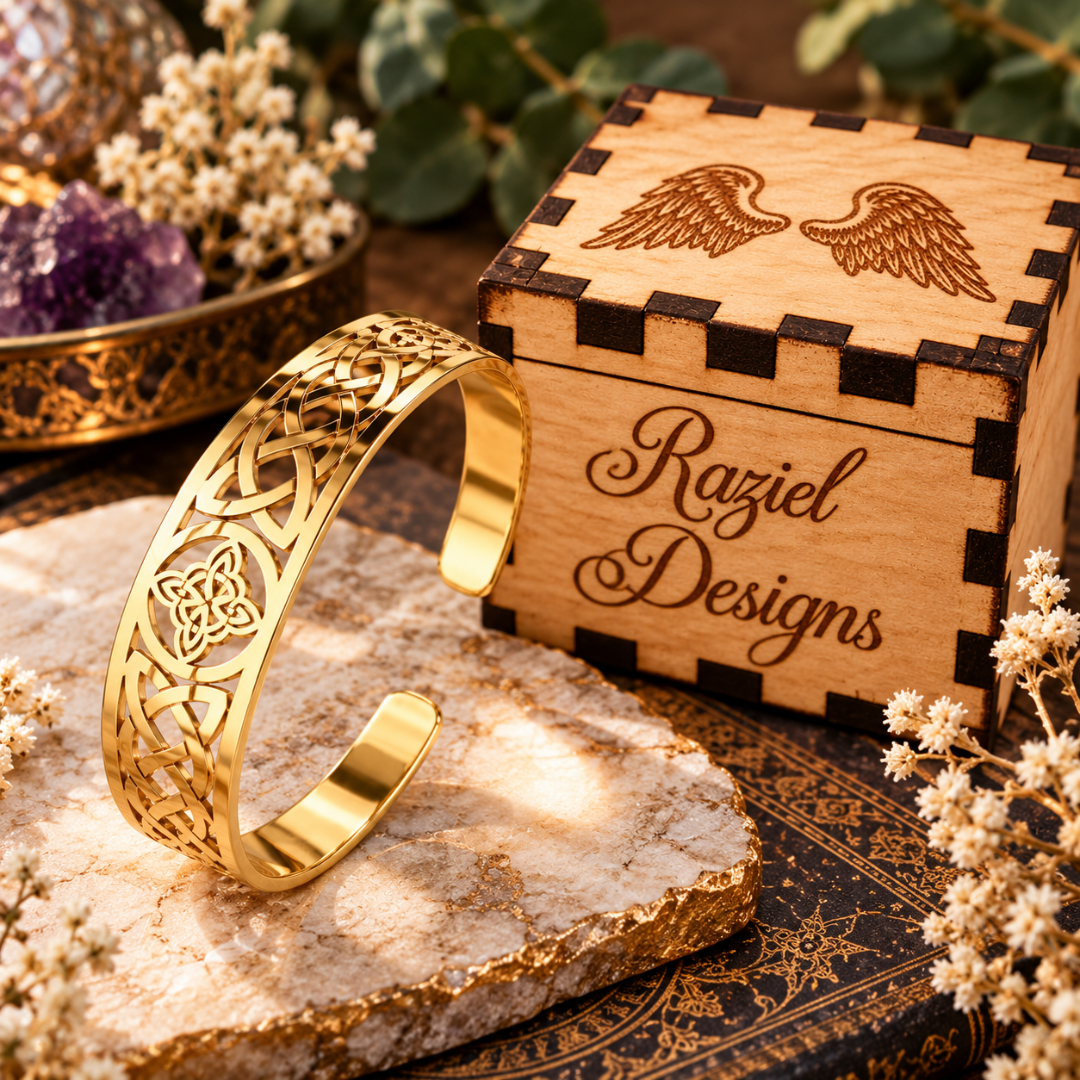Witches Knot Cuff Bracelet