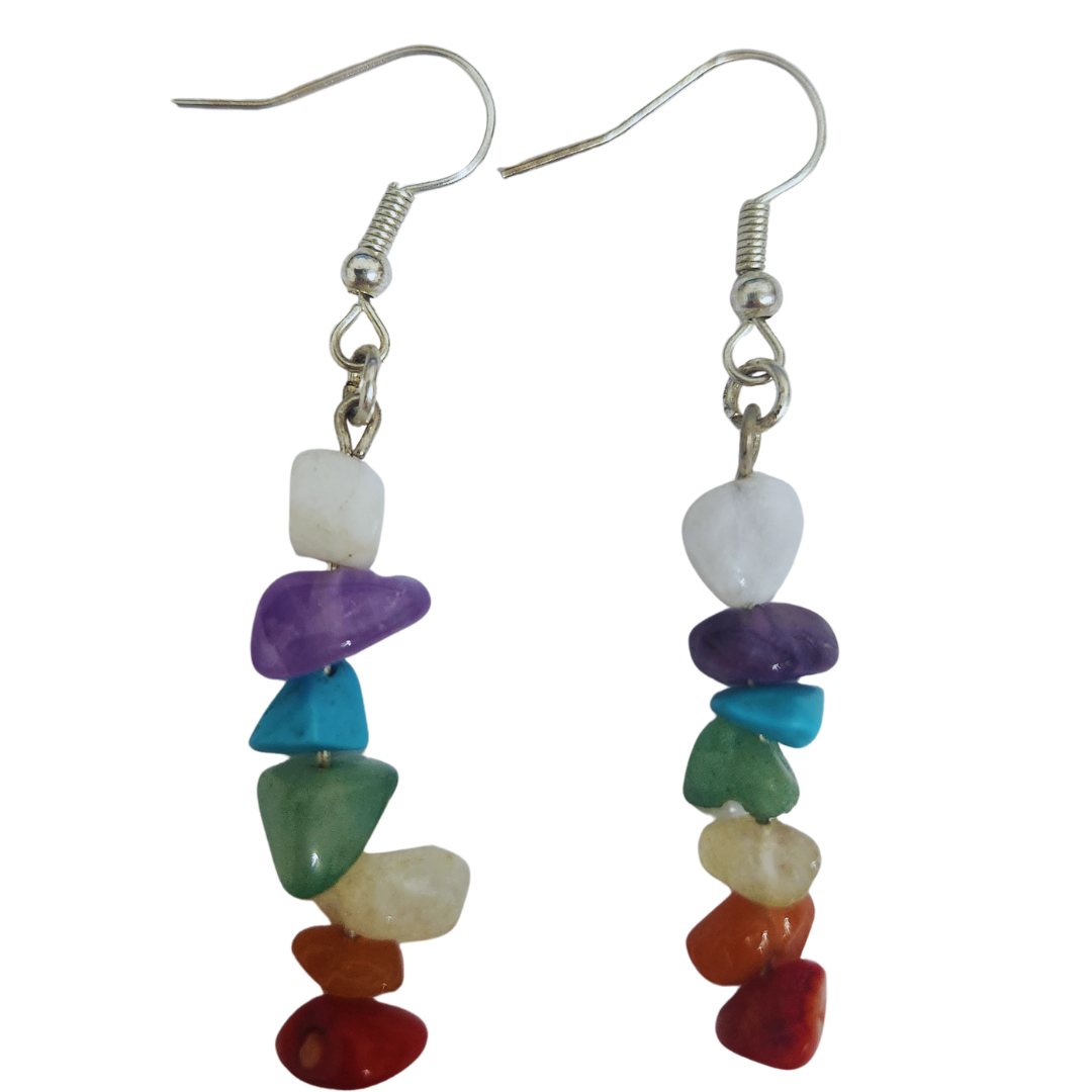 Chakra Balance Dangle Earrings