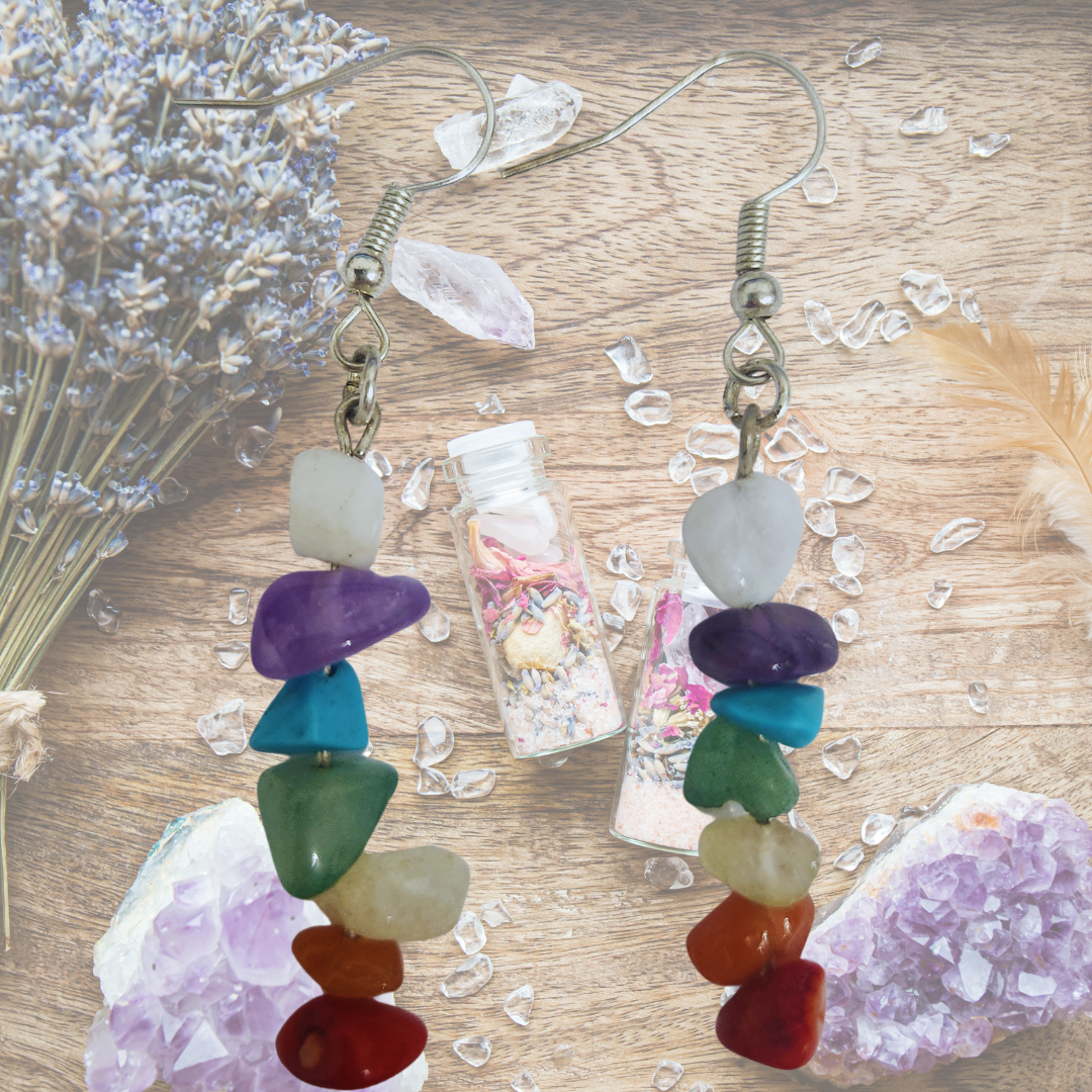 Chakra Balance Dangle Earrings