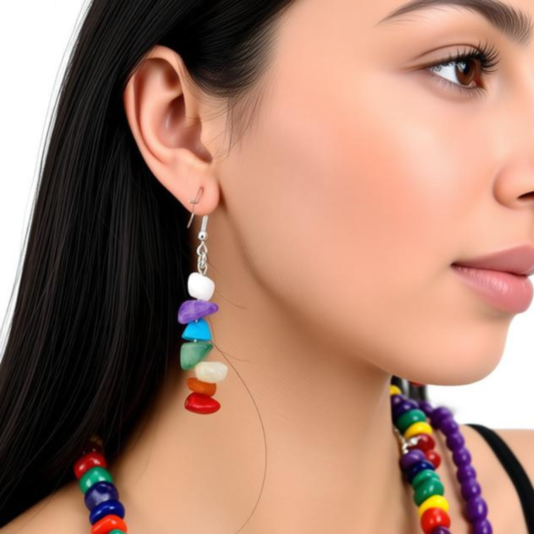 Chakra Balance Dangle Earrings