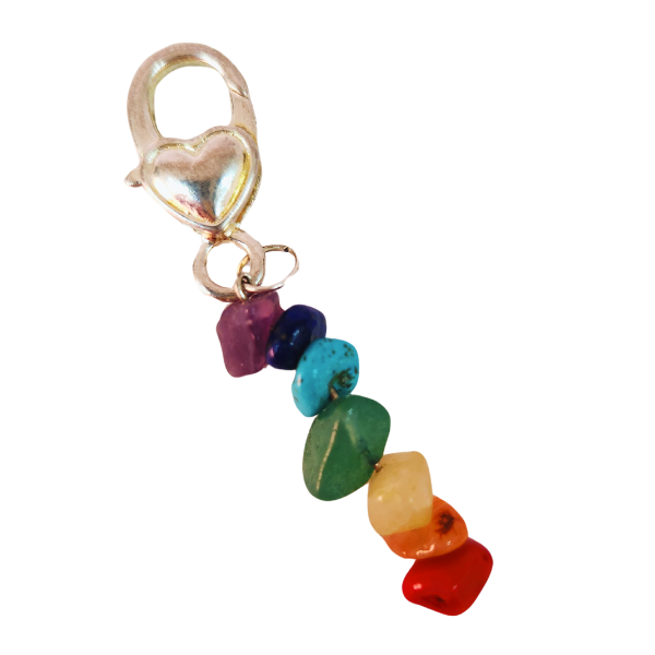 Chakra Crystal Keychain