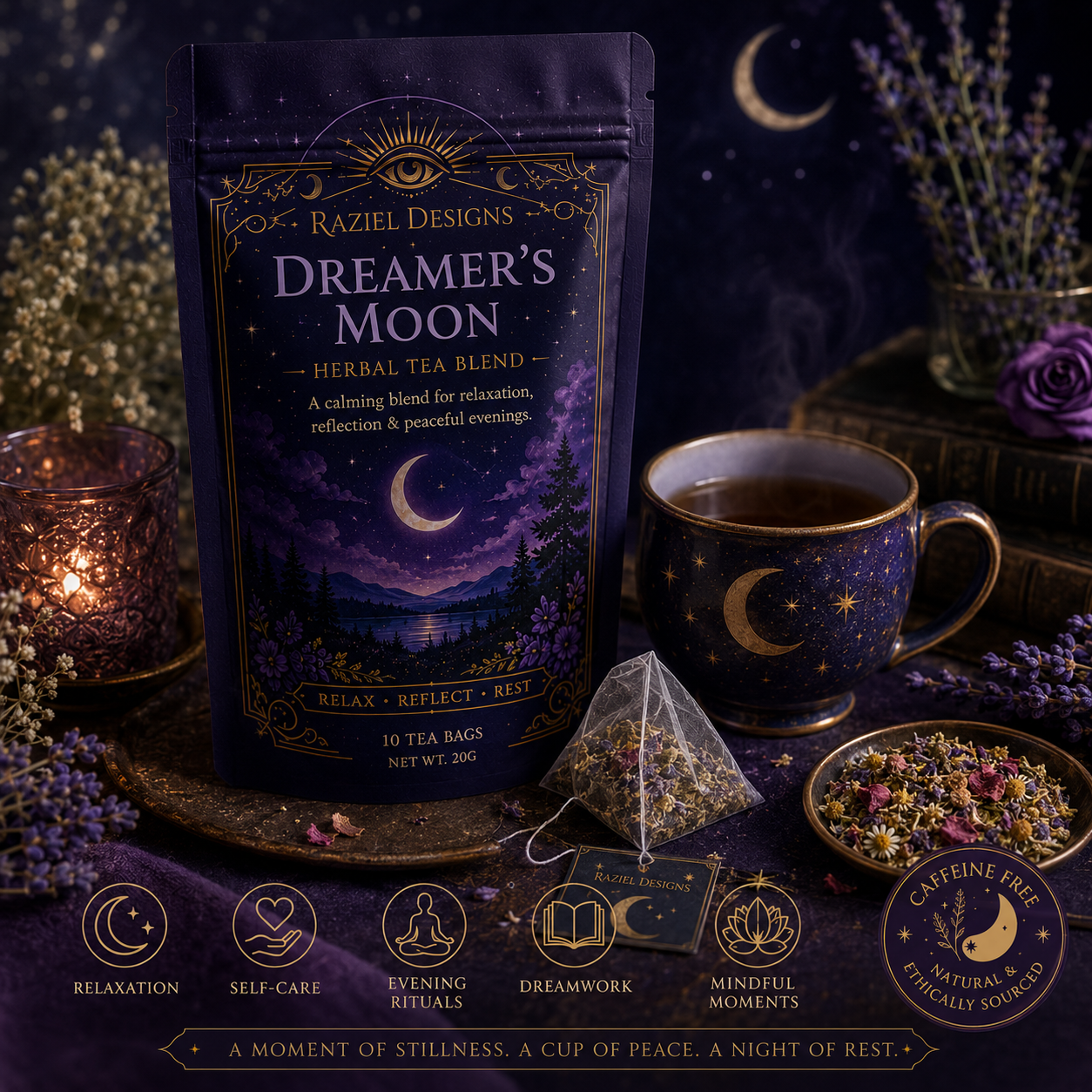 Dreamer's Moon Herbal Tea Blend