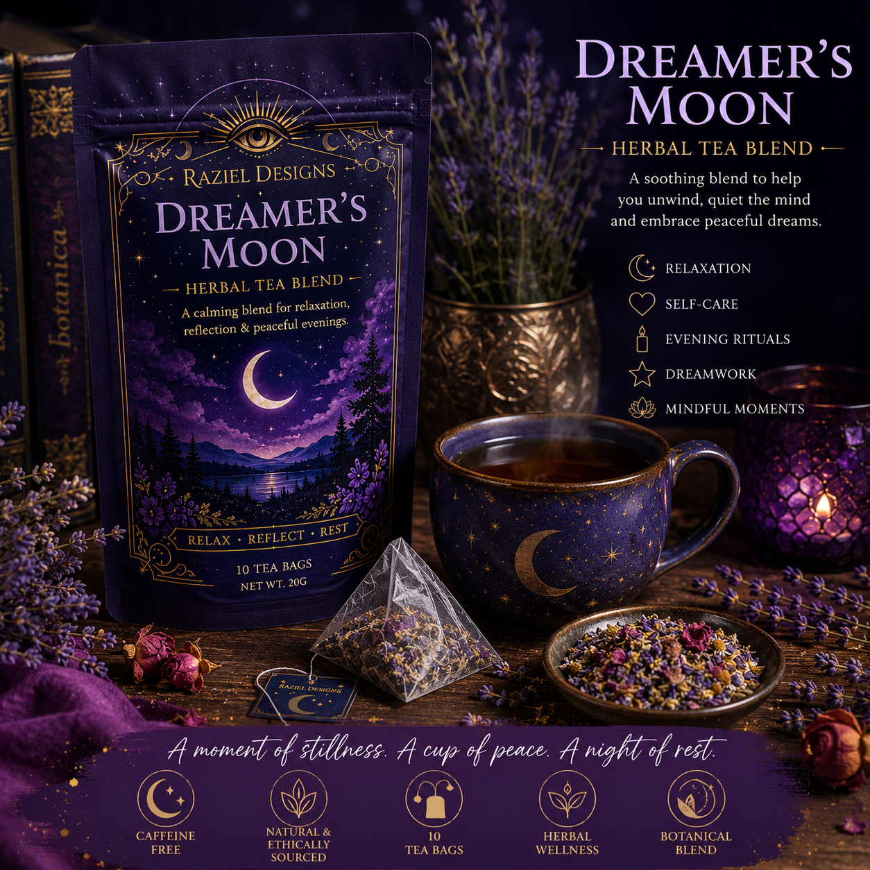 Dreamer's Moon Herbal Tea Blend