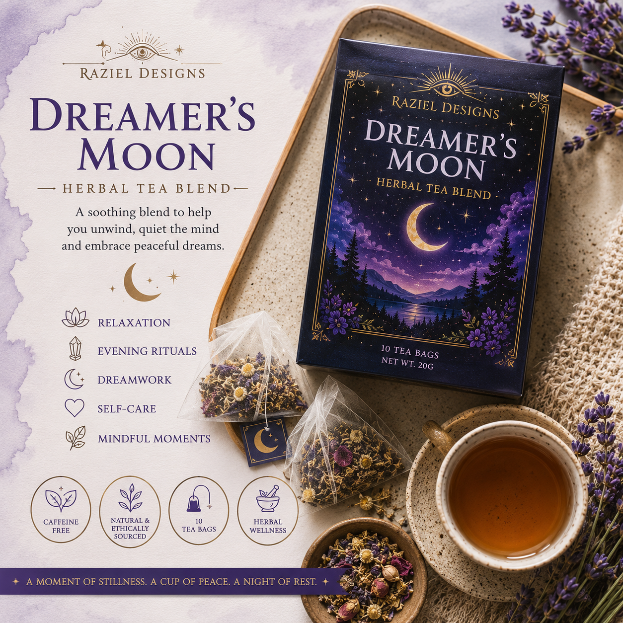Dreamer's Moon Herbal Tea Blend