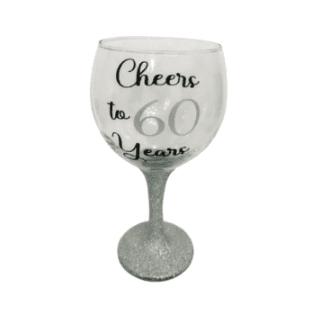 Cheers to 60 Gin Glass