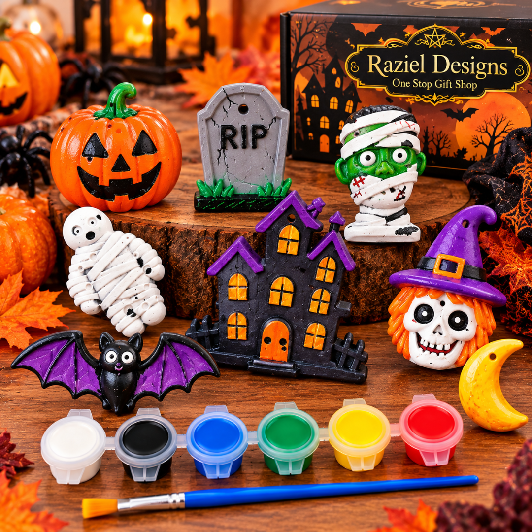 Spooky Paint Your Own Figurines Kit