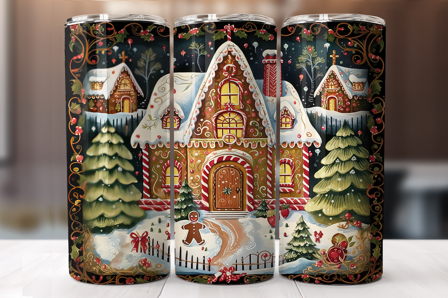 Gingerbread House 20 oz Tumbler