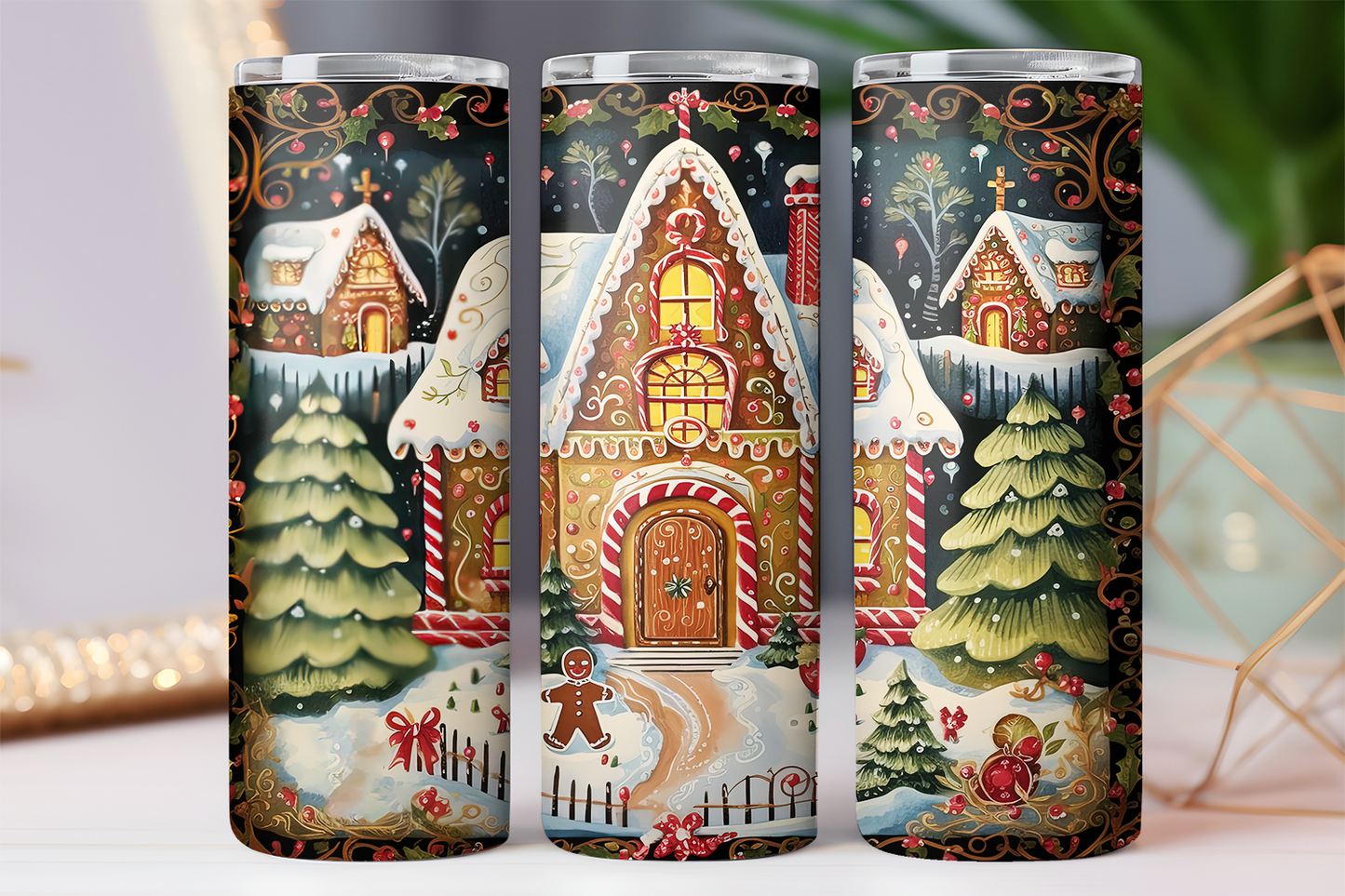 Gingerbread House 20 oz Tumbler